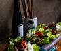Thai basil chicken lettuce cups